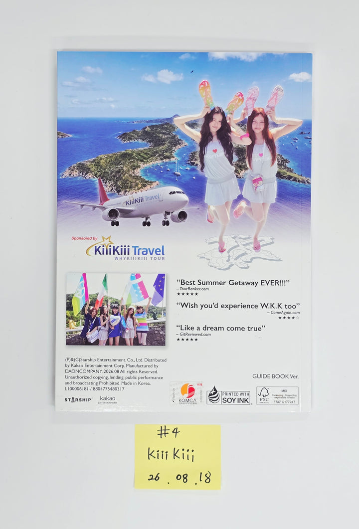 KiiiKiii "WhyKiiiKiii" - Hand Autographed(Signed) Promo Album [26.08.18]