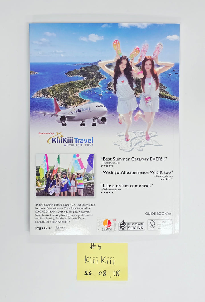KiiiKiii "WhyKiiiKiii" - Hand Autographed(Signed) Promo Album [26.08.18]