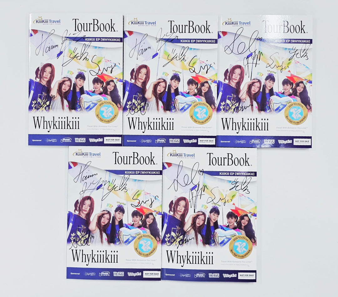 KiiiKiii "WhyKiiiKiii" - Hand Autographed(Signed) Promo Album [26.08.18]