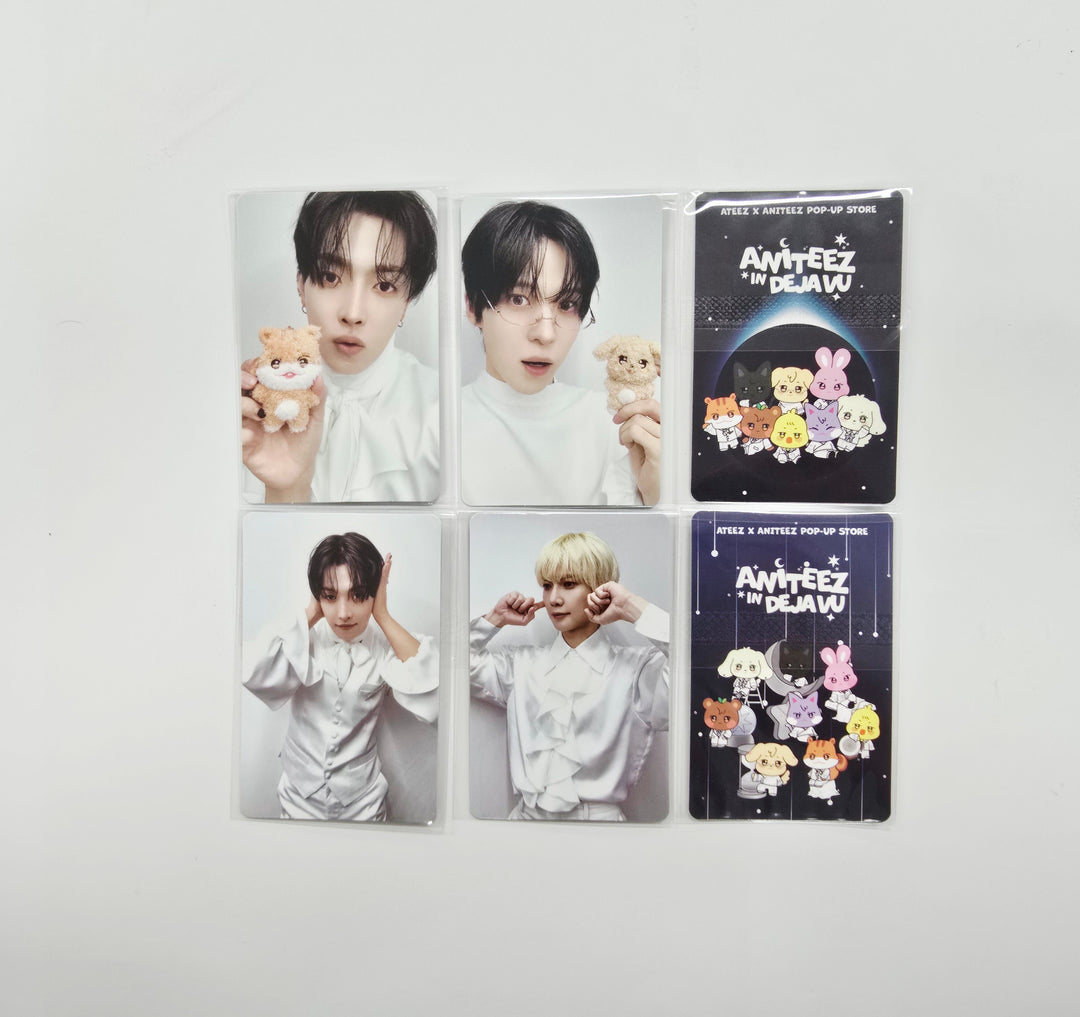 ATEEZ "ANITEEZ IN Deja Vu" - ATEEZ X ANITEEZ POP-Store Game Event Photocard [26.08.21]