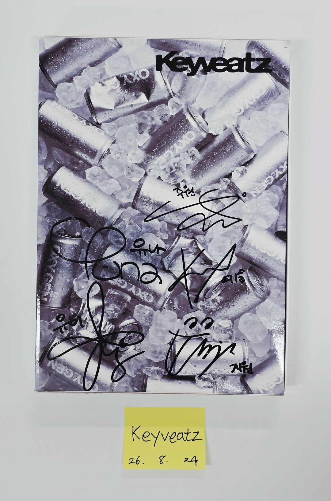 Keyveatz "OXY_GEN" - Hand Autographed(Signed) Promo Album [26.08.24]