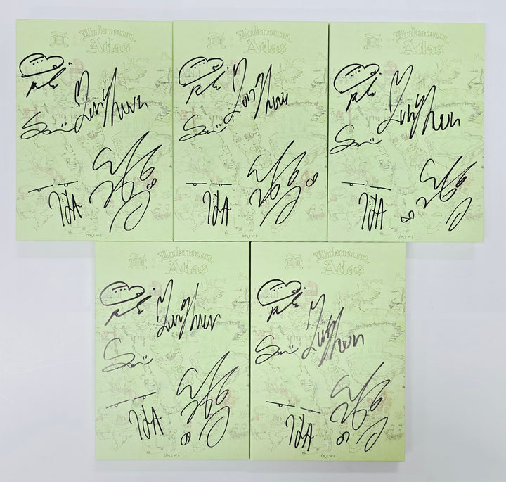 ONEWE "面 : Unknown Atlas" - Hand Autographed(Signed) Promo Album [26.08.24]