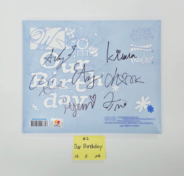 OURBIRTHDAY "Our Birthday" - Hand Autographed(Signed) Promo Album [26.08.24]