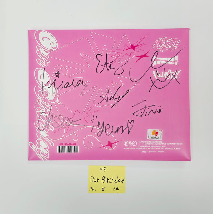 OURBIRTHDAY "Our Birthday" - Hand Autographed(Signed) Promo Album [26.08.24]