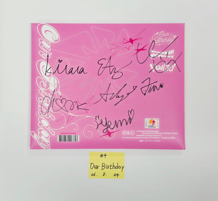 OURBIRTHDAY "Our Birthday" - Hand Autographed(Signed) Promo Album [26.08.24]