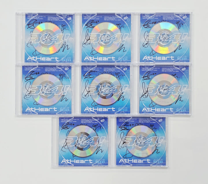 AtHeart "3!4!" - Hand Autographed(Signed) Promo Album [26.08.24]