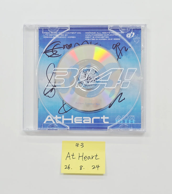 AtHeart "3!4!" - Hand Autographed(Signed) Promo Album [26.08.24]
