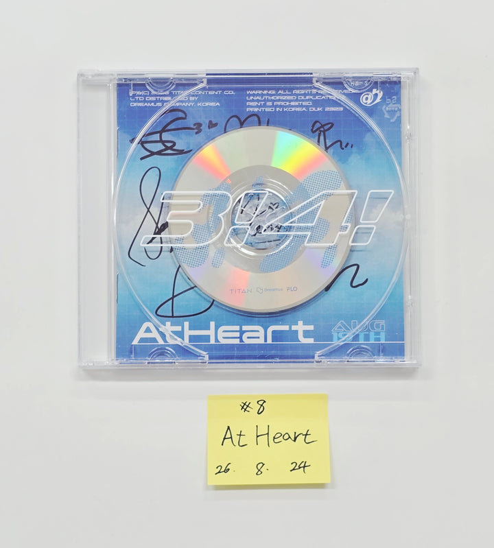 AtHeart "3!4!" - Hand Autographed(Signed) Promo Album [26.08.24]