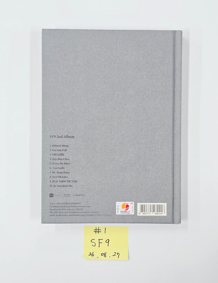 SF9 "Tenacity" - Hand Autographed(Signed) Promo Album [26.08.27]