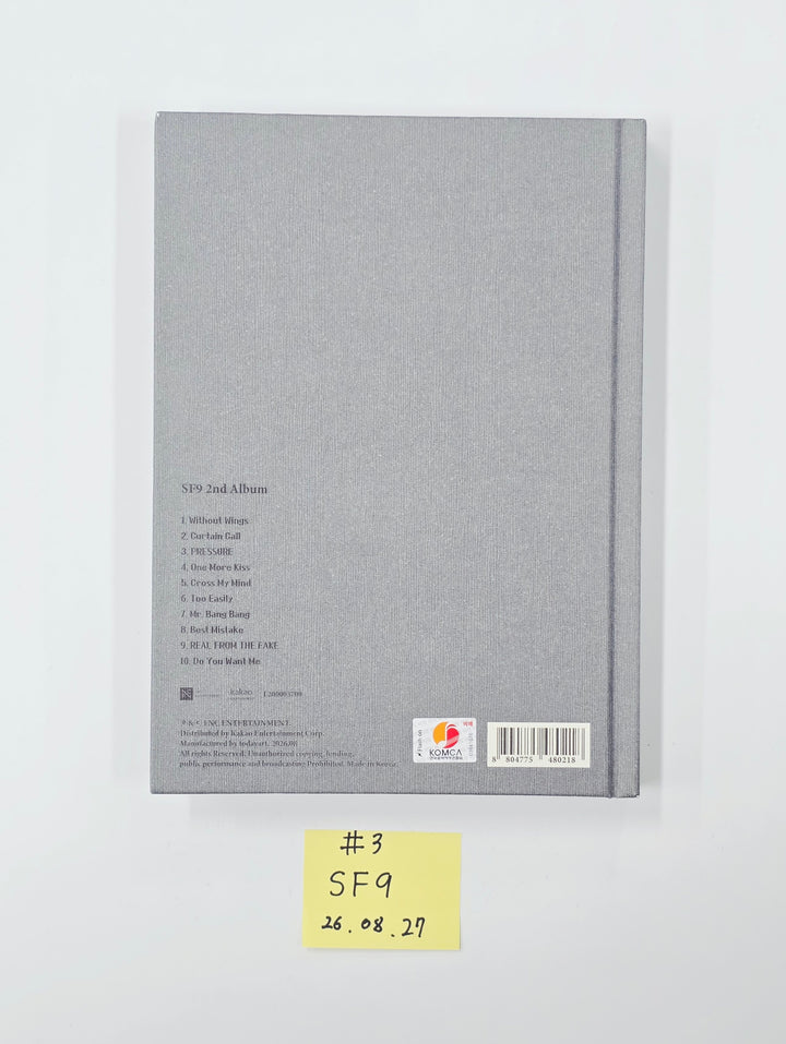 SF9 "Tenacity" - Hand Autographed(Signed) Promo Album [26.08.27]
