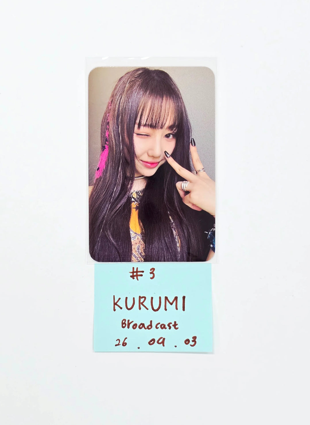 KIIRAS "KILL MA BO$$" - Broadcast Photocard [26.09.03]