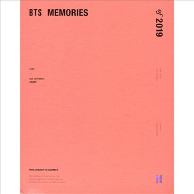 BTS - Memories of 2019 [DVD]