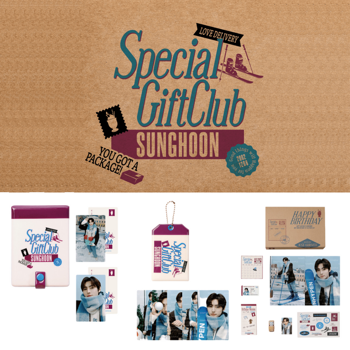 SungHoon (of Enhypen) - Special Giftclub Official MD [2023]
