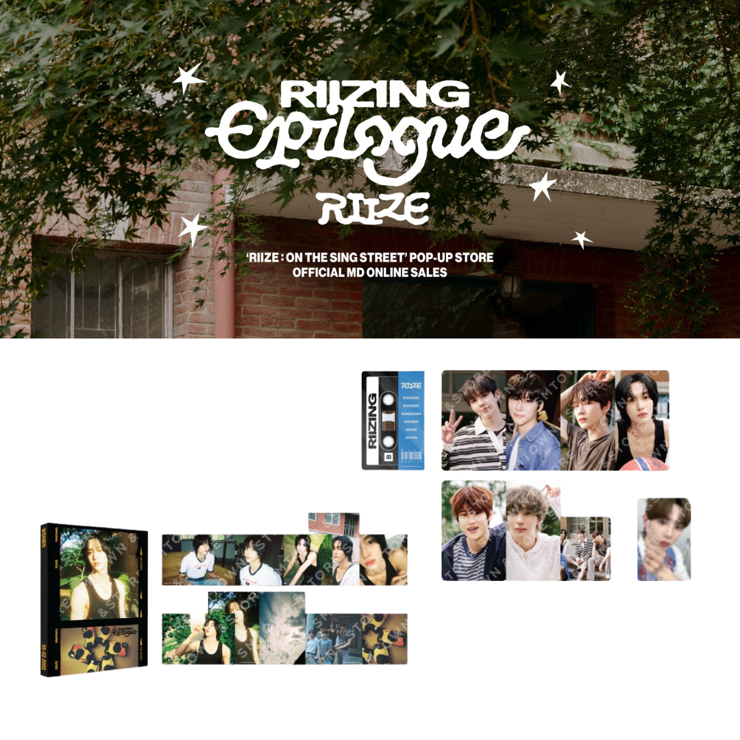 [Pre-Order] RIIZE - "RIIZE : On The Sing Street" Pop-Up Store MD - HALLYUSUPERSTORE