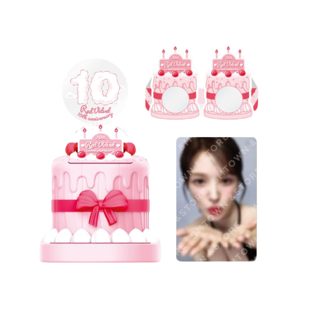 Red Velvet - 10th Anniversary MD (Lucky Card, Doll Prop Set, Party