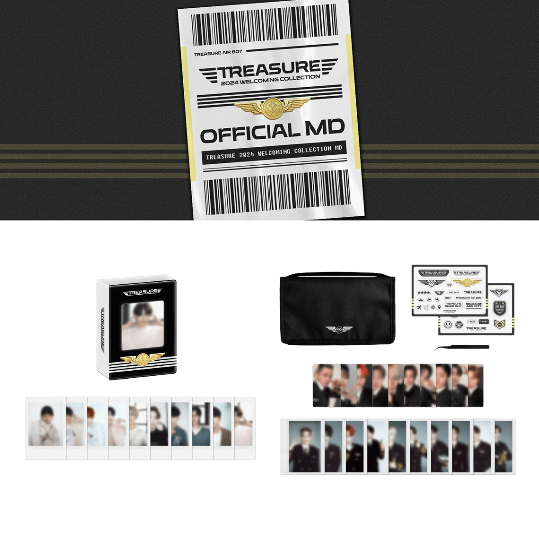 Treasure - "Pilot" 2024 Welcome Collection Official MD (Photo Set, Photocard Package)