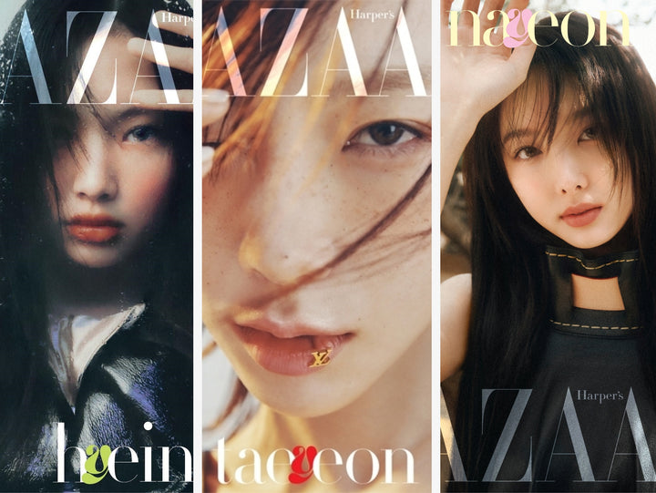 [Hot Sale] Hyein (of NewJeans), Taeyeon (of Oh! GG), Nayeon (of Twice) - Harper's Bazaar May 2023 (Choose Version)