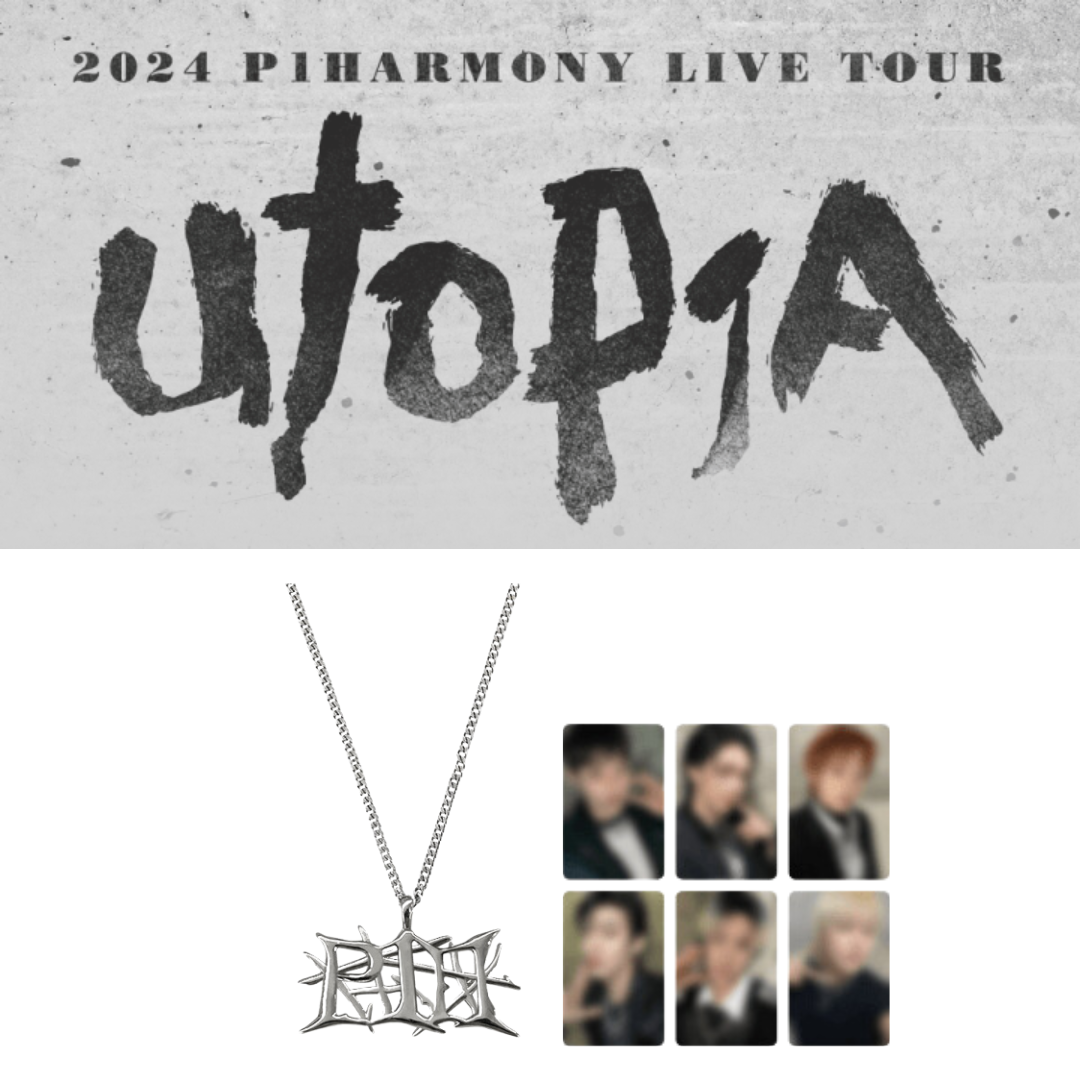 [Pre-Order] P1Harmony - [2024 P1Harmony Live Tour : UTOPIA] Official MD (Necklace)