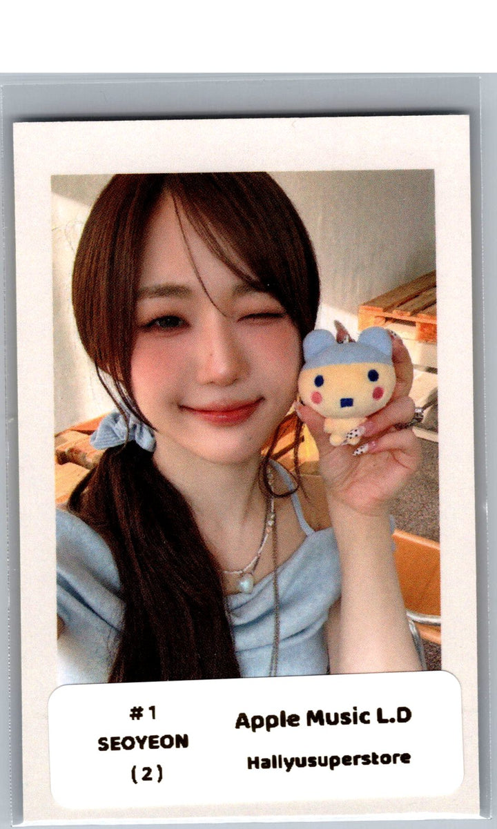 TripleS "LOVE&amp;POP pt.1" - Apple Music Lucky Draw Event Polaroid type Photocard [26.06.04]