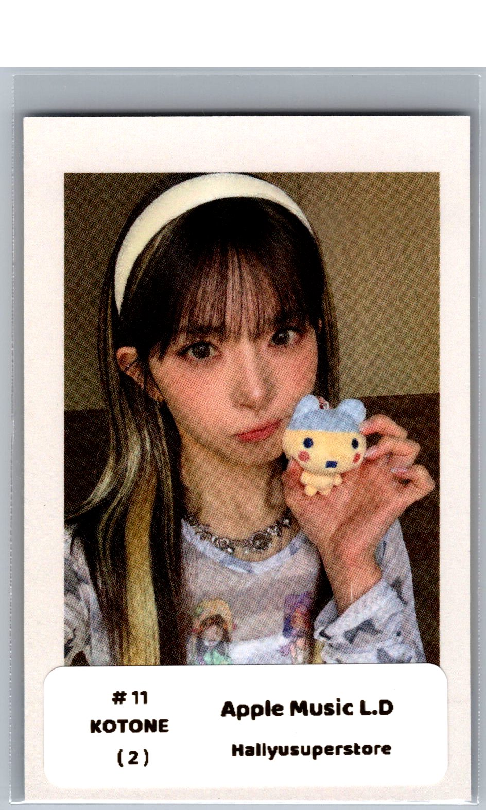 TripleS "LOVE&amp;POP pt.1" - Apple Music Lucky Draw Event Polaroid type Photocard [26.06.04]
