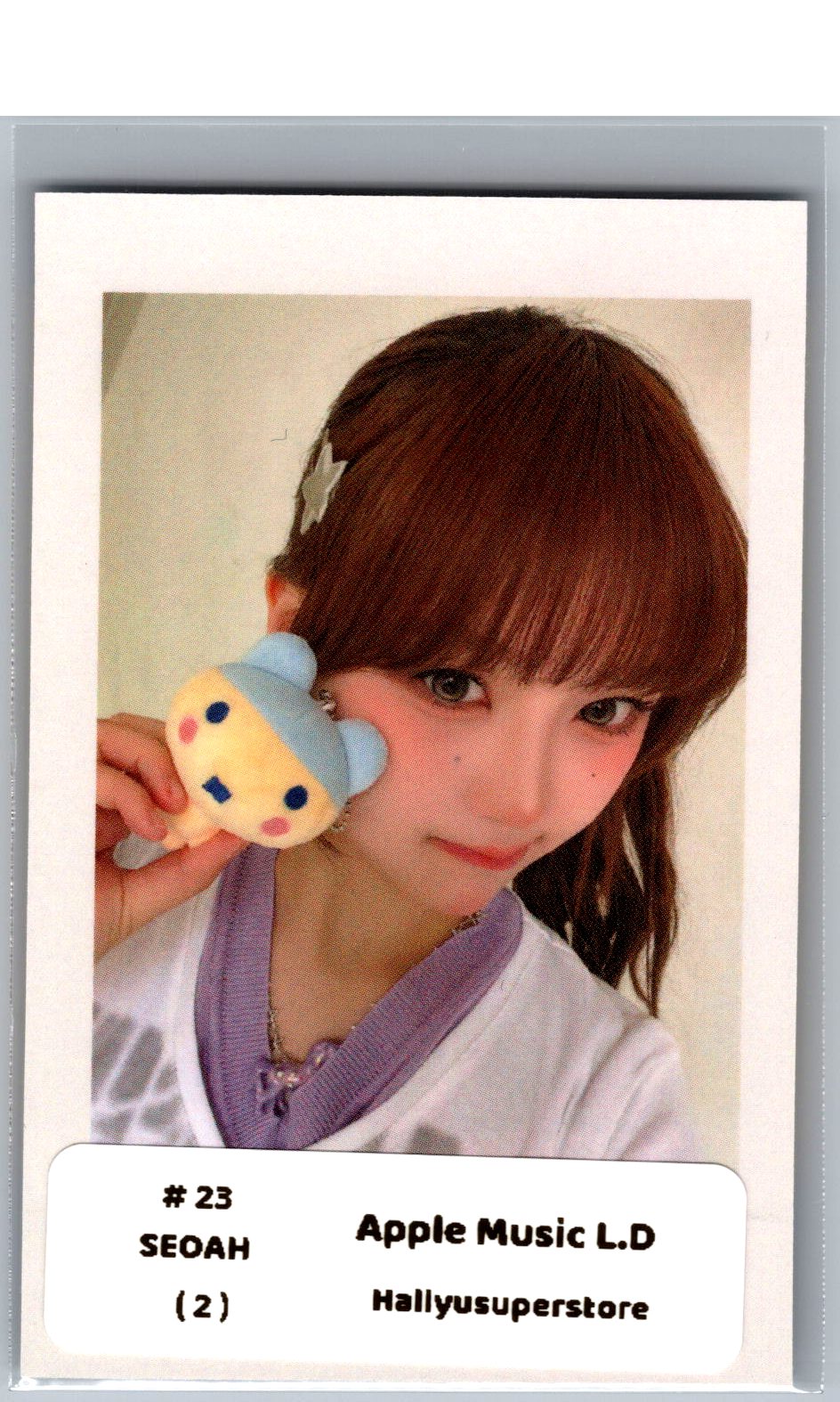 TripleS "LOVE&amp;POP pt.1" - Apple Music Lucky Draw Event Polaroid type Photocard [26.06.04]