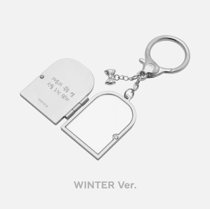 Aespa - "KNOCKIN On Your Heart" Official MD (Mirror Keyring, Ball Cap)