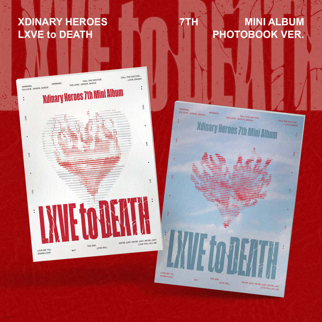 [Pre-Order] Xdinary Heroes - 7th Mini Album "LXVE to DEATH" [PhotobookVer.] +Pre-Order Benefit Photocard