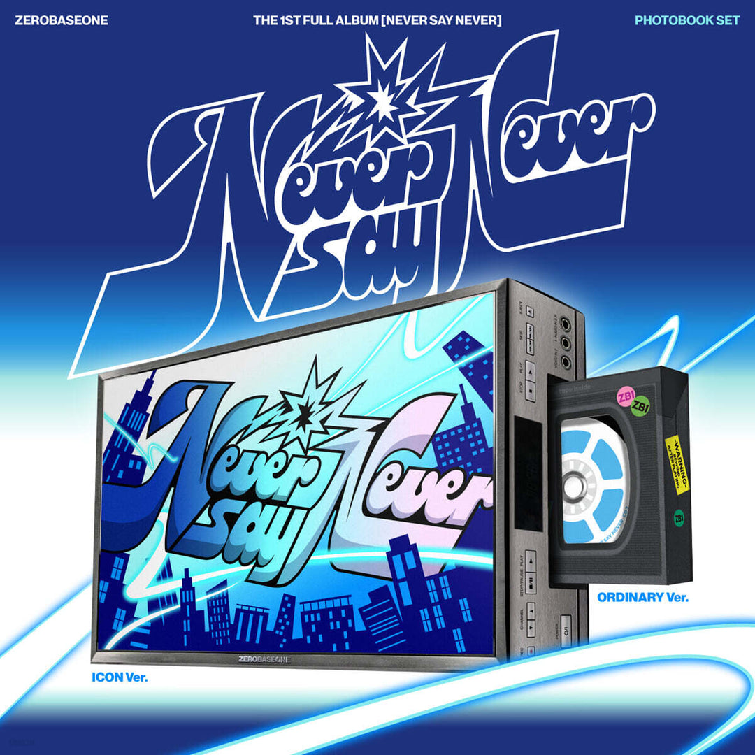 ** Zerobaseone - The 1st Full Album "Never Say Never" [Photobook Ver.] [Random / Set]