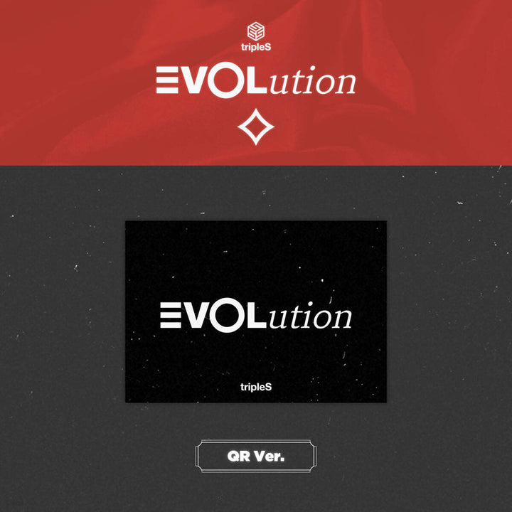 TripleS  - Mini Album "EVOLution [Mujuk]" [QR ver.] - HALLYUSUPERSTORE