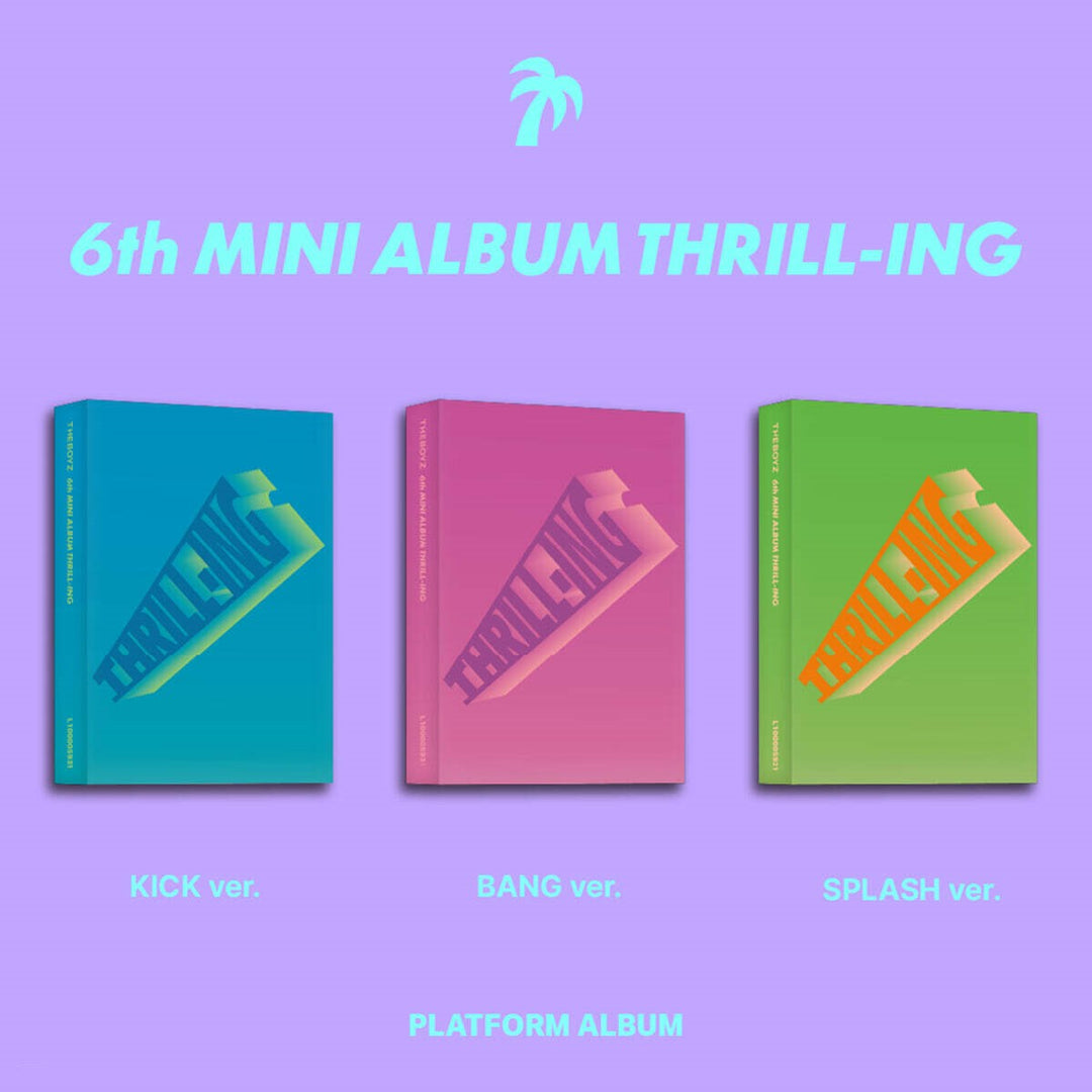 ** THE BOYZ - 6th Mini Album "THRILL-ING" [Platform Ver.] [Random / Set]