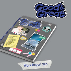 KEY(Of SHINee) - 2nd Mini Album "Good & Great" [Work Report Ver.]