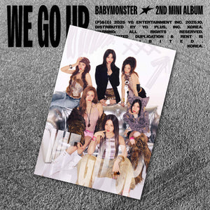 ** BABYMONSTER - 2nd MINI ALBUM "WE GO UP" [Postcard Ver.]