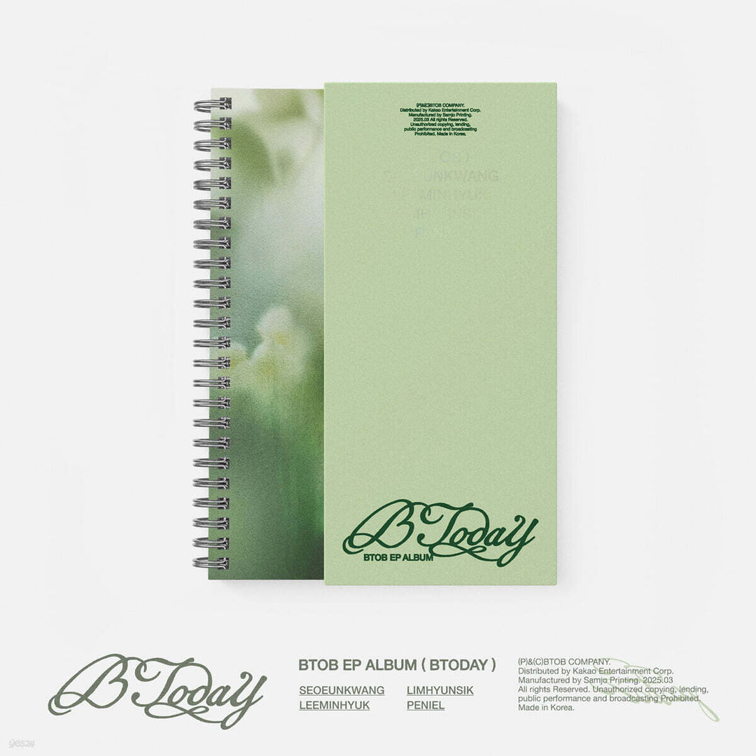 **BTOB - EP ALBUM "BTODAY" [Photobook Ver.]