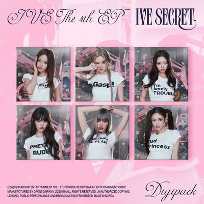 ** IVE - 4th Mini Album "IVE Secret" [Digipack Ver.] [Random / Set]