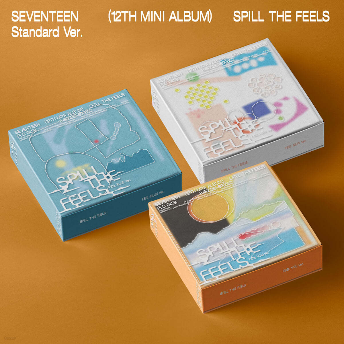 SEVENTEEN - 12th Mini Album 'SPILL THE FEELS' [Random] - HALLYUSUPERSTORE