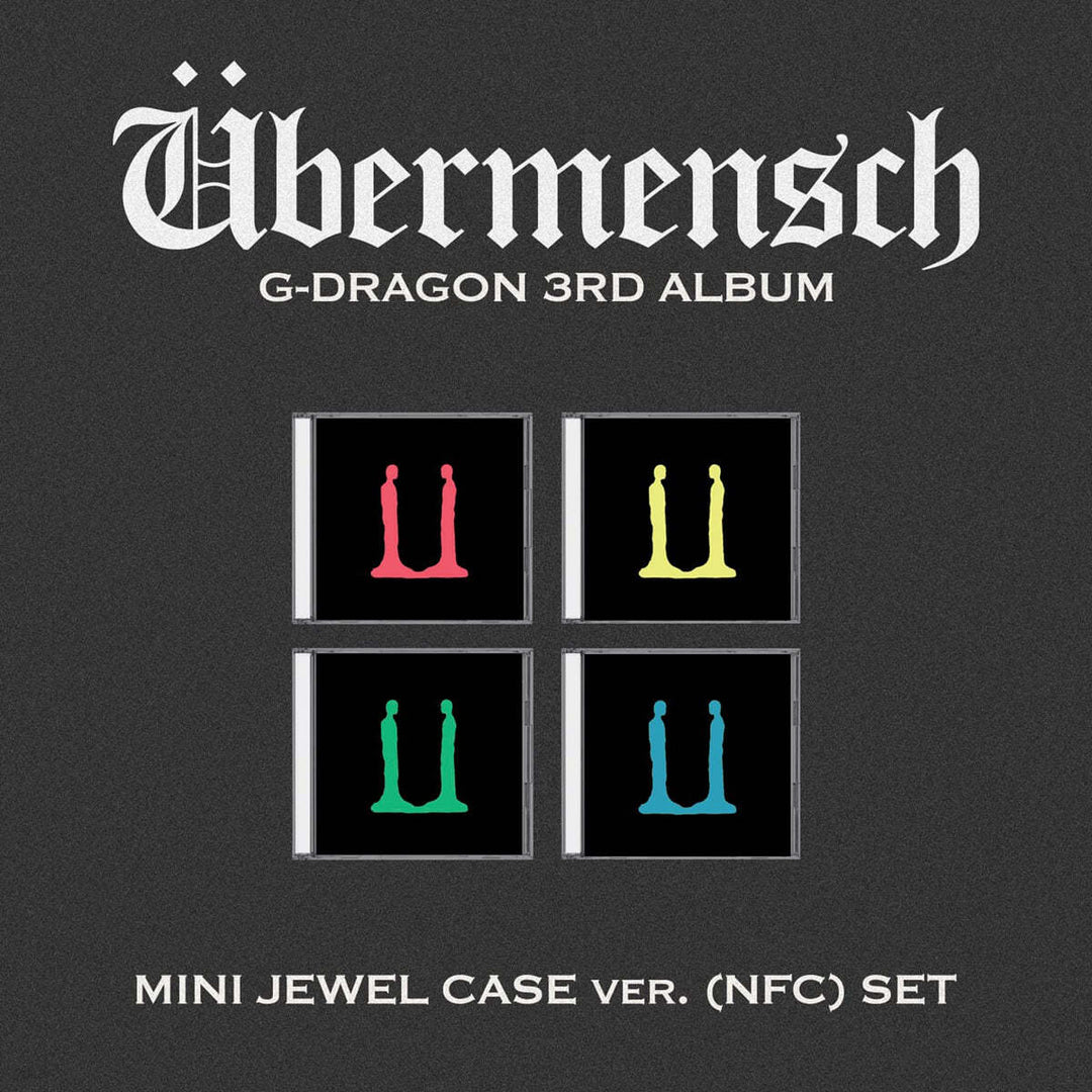 ** G-Dragon - 3rd Full Album "Übermensch" [Mini Jewel Ver.] (Random / Set)