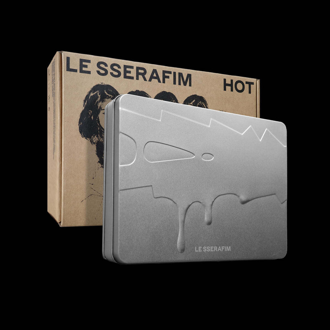 **LE SSERAFIM -5th Mini Album  "HOT" [TIN CASE ver.]