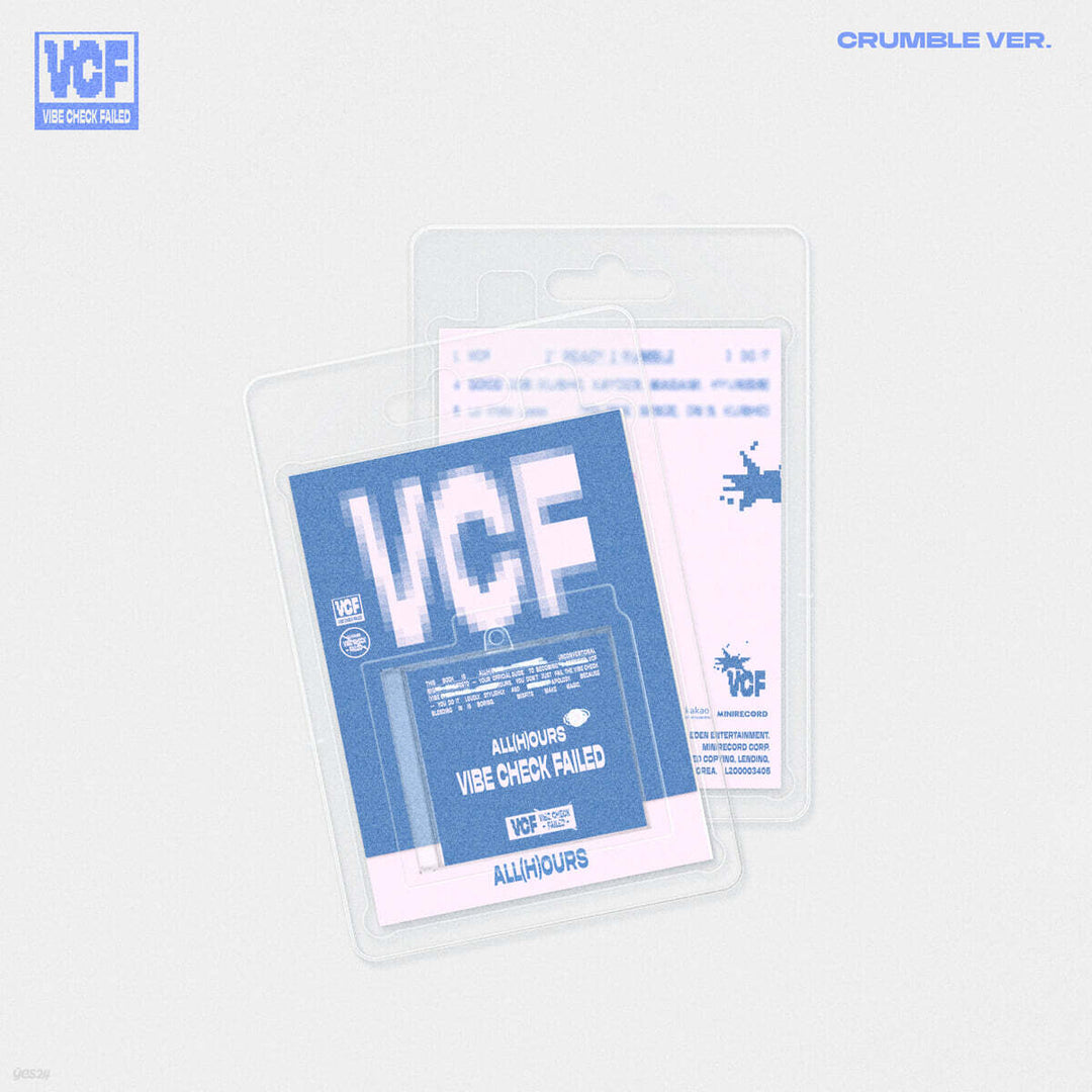 ** ALL(H)OURS - 4th Mini Album  "VCF" [Crumble Ver.]