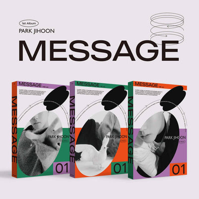 ** Park Jihoon - 1st Full Album "Message" [Random / Set]