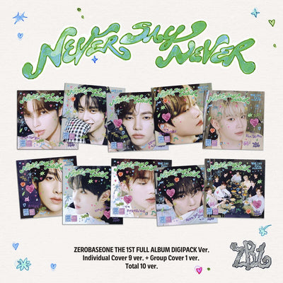 ** Zerobaseone - The 1st Full Album "Never Say Never" [Digipack Ver.] [Random / Set]