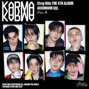 ** Stray Kids - 4th Full Album "Karma" [Accordion Ver.] [Random / Set]