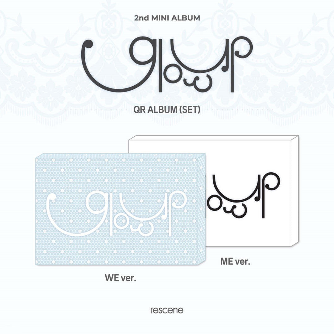 RESCENE - 2nd Mini Album "Glow Up" [QR Ver.] [Random / Set]