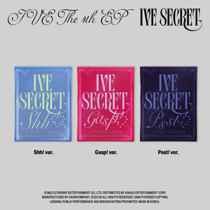 ** IVE - 4th Mini Album "IVE Secret" [Random / Set]
