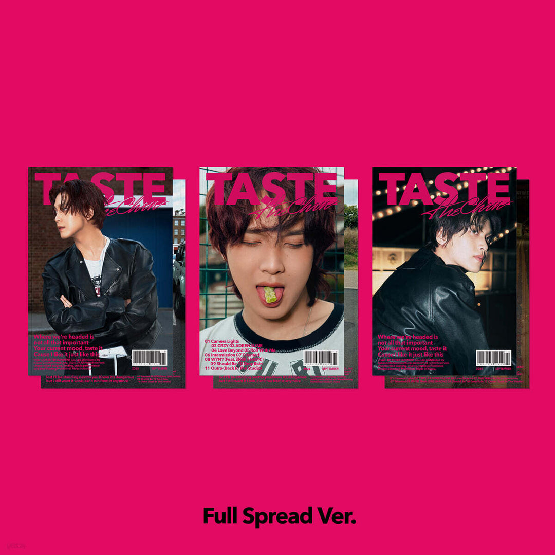 ** Haechan (Of NCT) - The 1st Full Album "Taste" [Full Spread Ver.] [Random / Set]