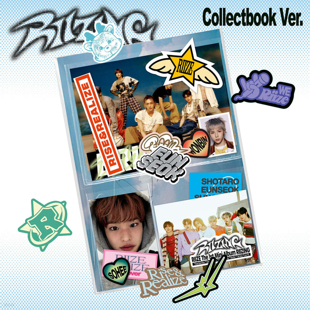 RIIZE - "RIIZING" [Collect Book Ver.] - HALLYUSUPERSTORE