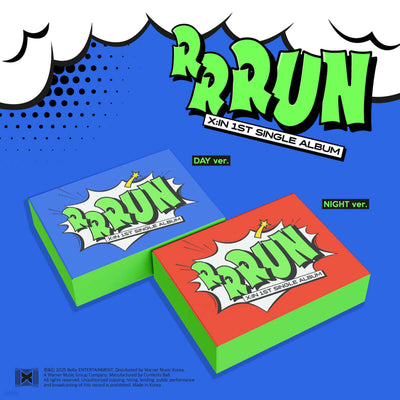 ** X:IN - 1st Single Album "RRRUN" [Random / Set]