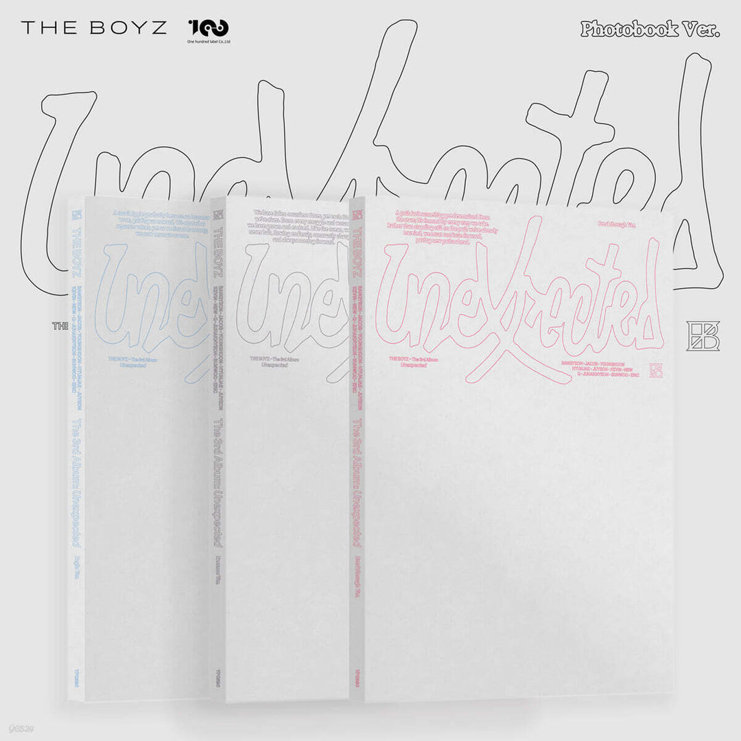 **THE BOYZ - The 3rd Album "Unexpected" [Photobook Ver.] (Random/set)