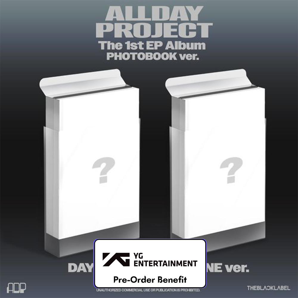 ** [Pre-Order] ALLDAY PROJECT - 1st EP Album 'ALLDAY PROJECT' PHOTOBOOK ver. + Pre-Order Benefit (Choose version) [Random,Set]