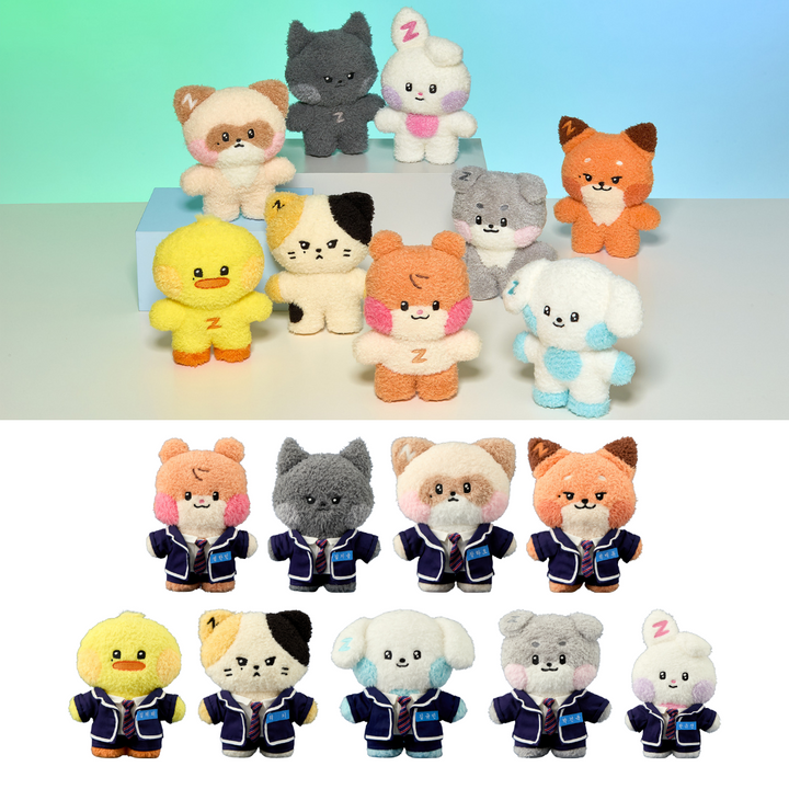 [Pre-Order] ZeroBaseOne (ZB1) - Zeroni Costume Plush Closet [School Uniform] (Choose Member) - HALLYUSUPERSTORE