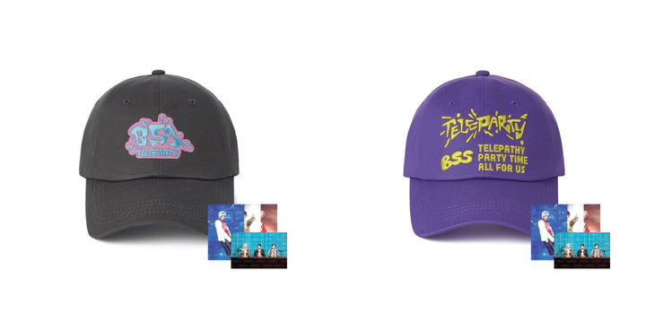 **[Pre-Order] SEVENTEEN BSS - TELEPARTY 2ND SINGLE ALBUM OFFICIAL MD Ball Cap (Choose Version)